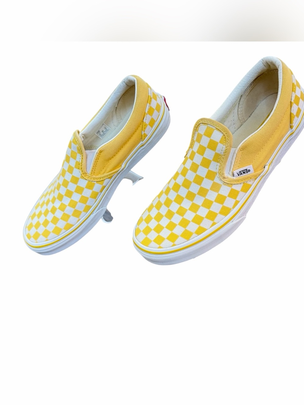Vans Unisex Size M7/W8.5 Slip-On Checkerboard Casual Retro Skater Sneakers Fun - Picture 3 of 10